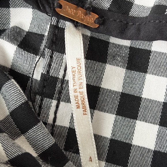 Free People Modern Femme Novelty gingham mini skirt 4 - Picture 8 of 12